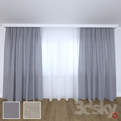 Curtain - The curtain is modern 