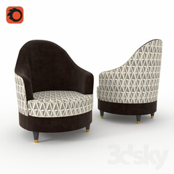 Arm chair - LCI Decora Vanity V018L 