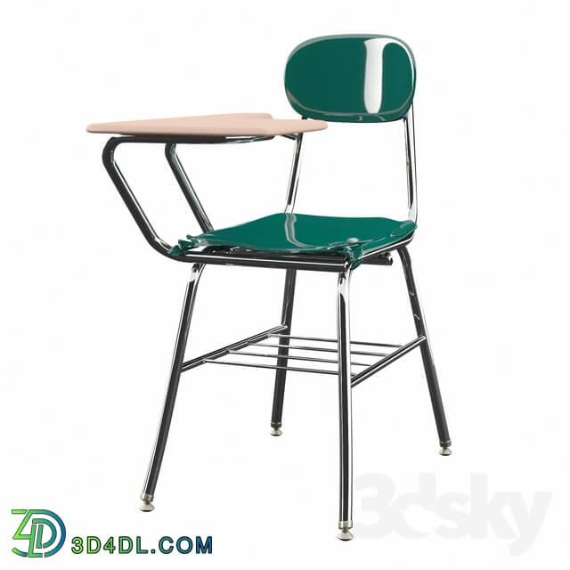 Table _ Chair - Plastic 32 _Tablet Arm Desk