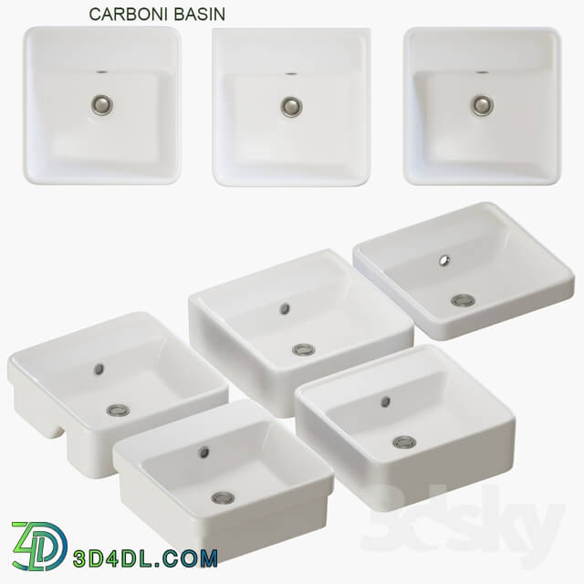 Wash basin - Bathroom collections_ Carboni basin