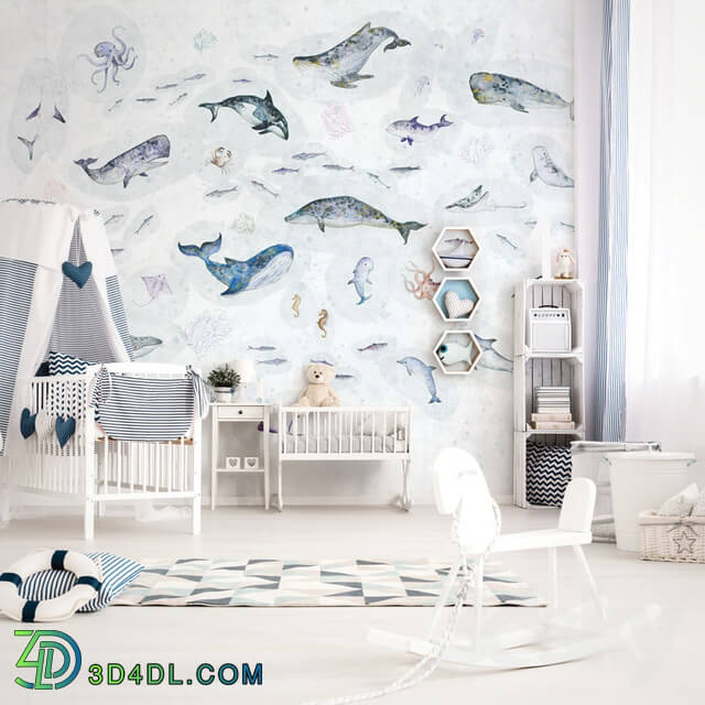 Wall covering - factura _ MARINE LIFE
