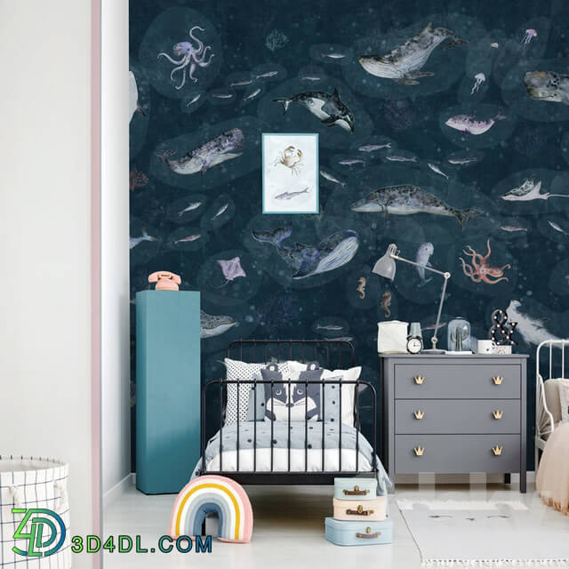 Wall covering - factura _ MARINE LIFE