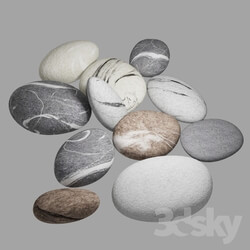 Pillows - puff soft stones 
