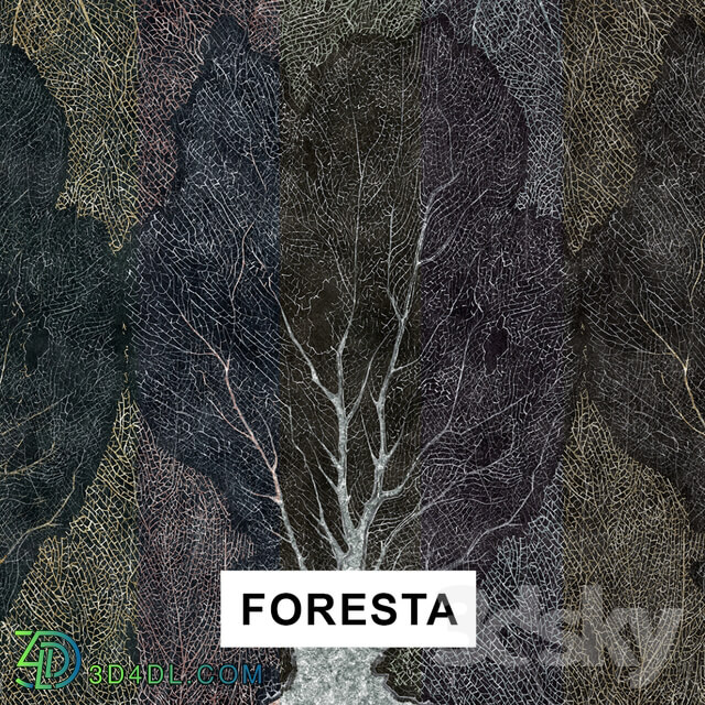 Wall covering - factura _ FORESTA