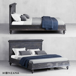 Bed - Rhineland bed without foot. Moonzana 