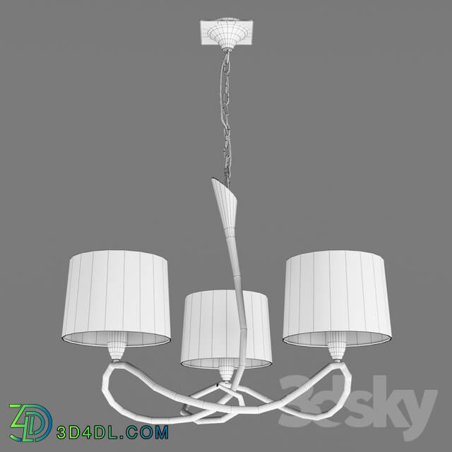 Ceiling light - MANTRA Chandelier Lua 3686 OM