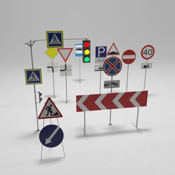 Other architectural elements - Road signs 