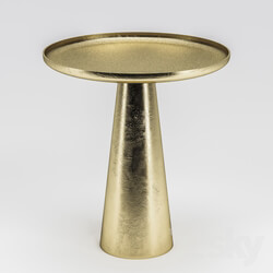 Table - Side Table Plateau Uno Brass 45cm KARE Design 