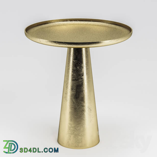 Table - Side Table Plateau Uno Brass 45cm KARE Design