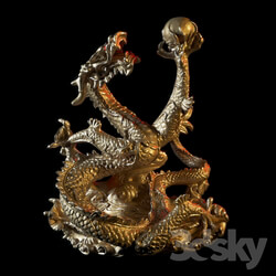 Sculpture - Chinese dragon 