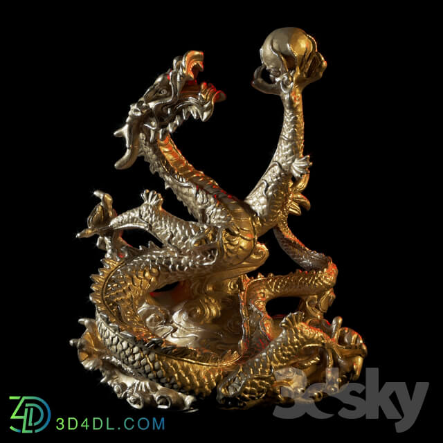 Sculpture - Chinese dragon