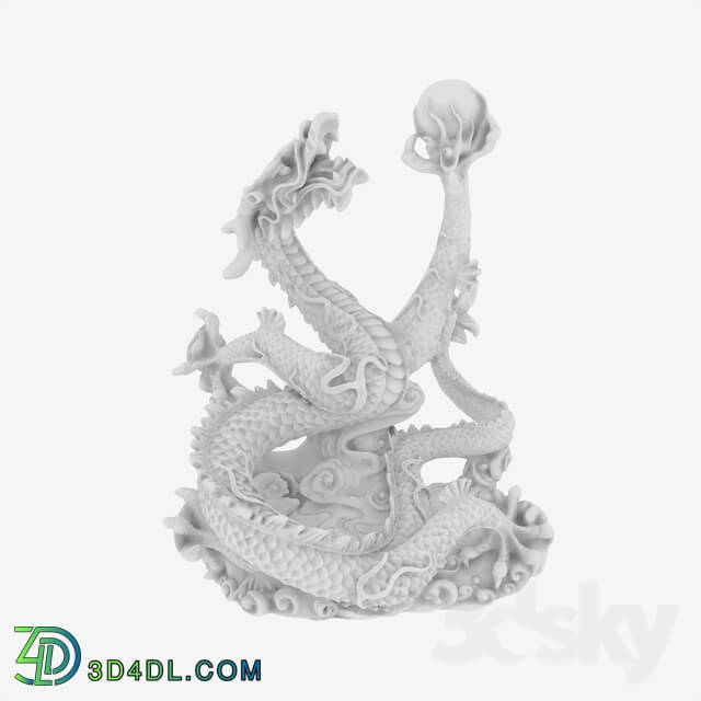 Sculpture - Chinese dragon