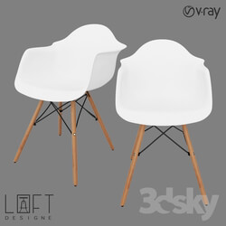 Chair - Chair LoftDesigne 3560 model 