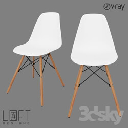 Chair - Chair LoftDesigne 3563 model 