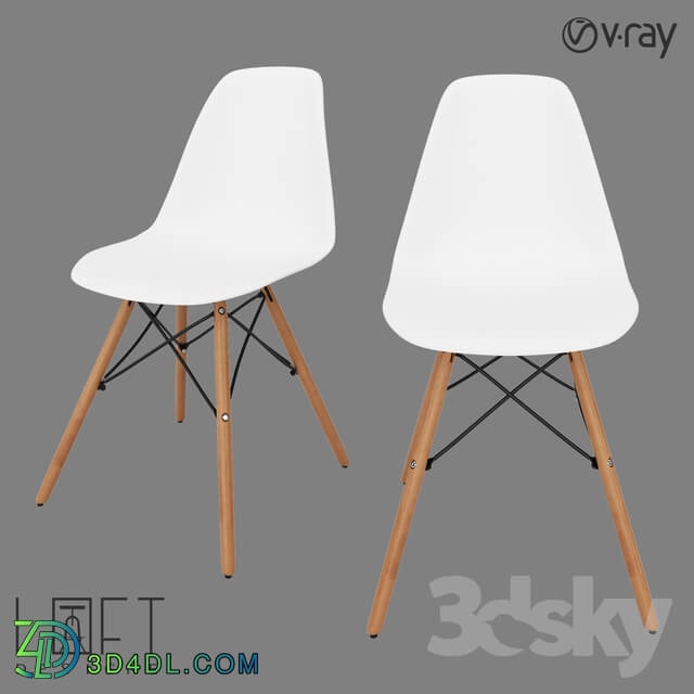 Chair - Chair LoftDesigne 3563 model