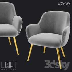 Chair - Armchair LoftDesigne 32837 model 