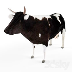 Creature - Cow low poly 
