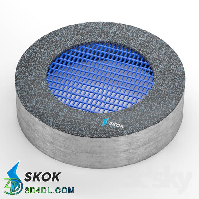 Other architectural elements - Recessed trampolines Skok circle