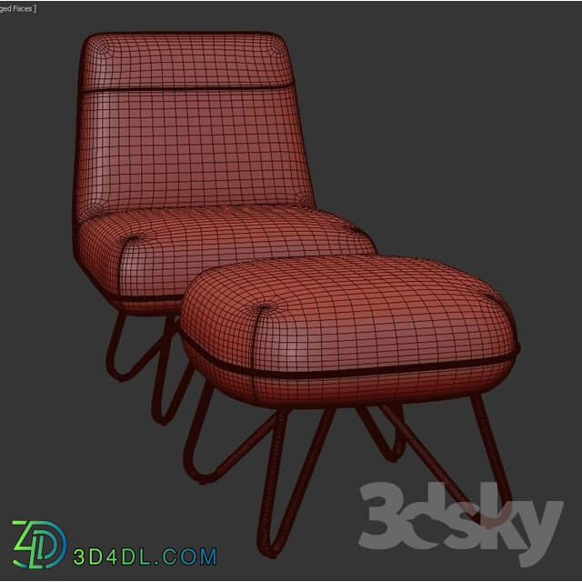 Arm chair - Hogans lounge chair