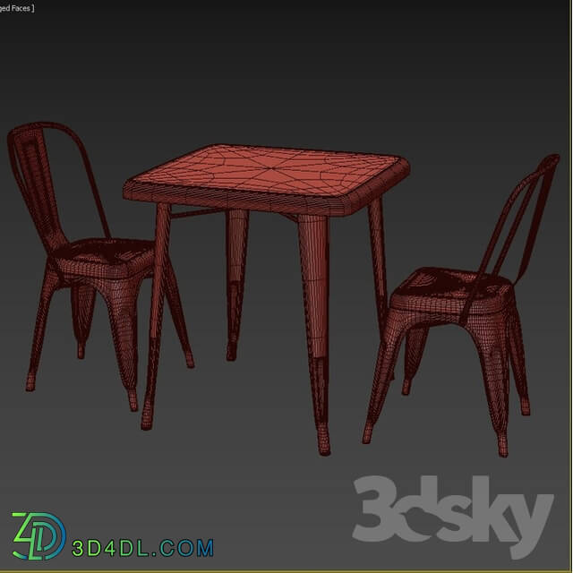 Table _ Chair - Mccullen 3 Piece Dining Set