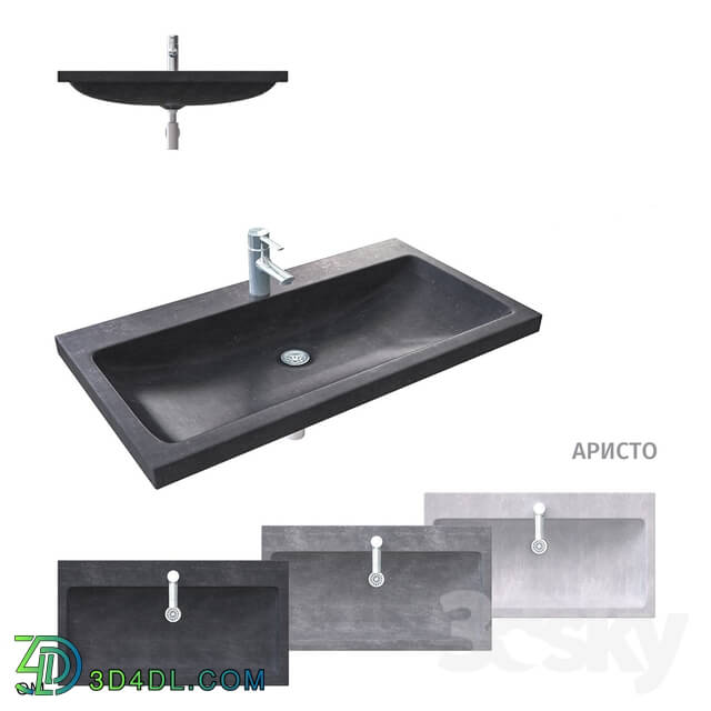 Wash basin - Concrete sink _Aristo_