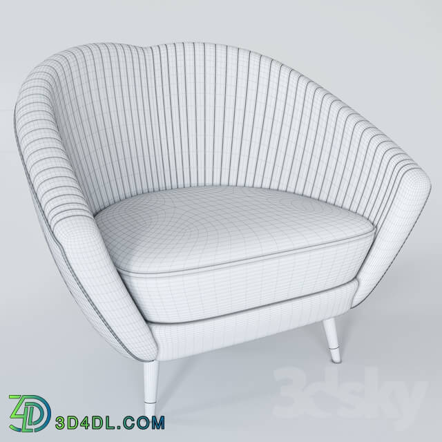 Arm chair - Leather armchair