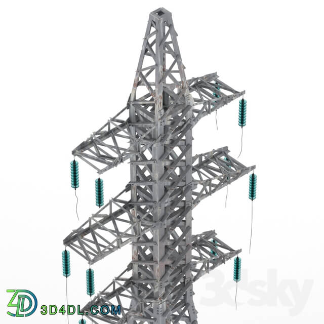 Other architectural elements - Support of the high voltage line