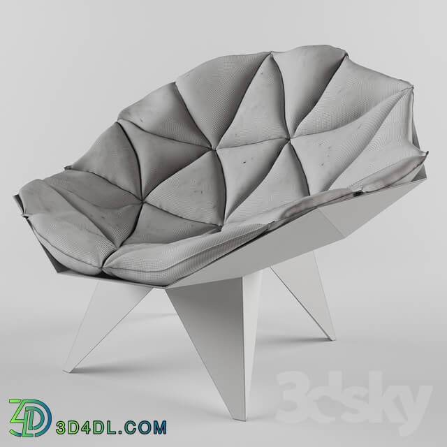 Arm chair - Triangular chair