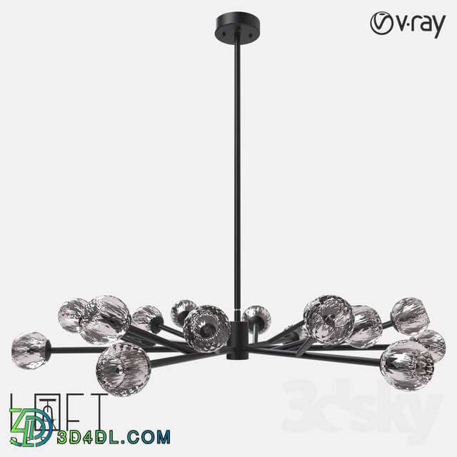 Ceiling light - Pendant lamp LoftDesigne 4664 model