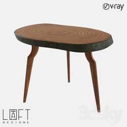 Table - LoftDesigne 6210 model table 