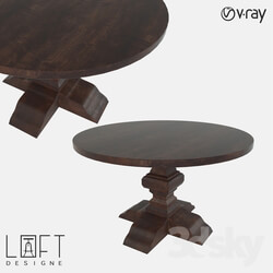 Table - Table LoftDesigne 10793 model 