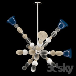 Ceiling light - Barovier _ Toso Perseus chandelier 