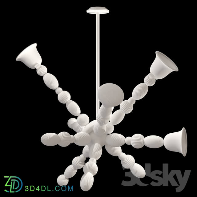 Ceiling light - Barovier _ Toso Perseus chandelier