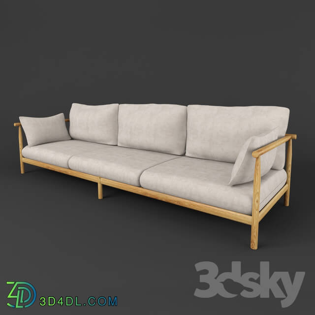 Sofa - Dedon Tibbo 3 seater