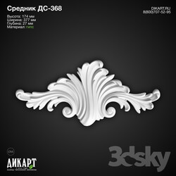 Decorative plaster - www.dikart.ru DS-368 174x377x27mm 06_17_2019 