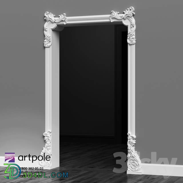 Decorative plaster - Plaster decorative portal from Artpole