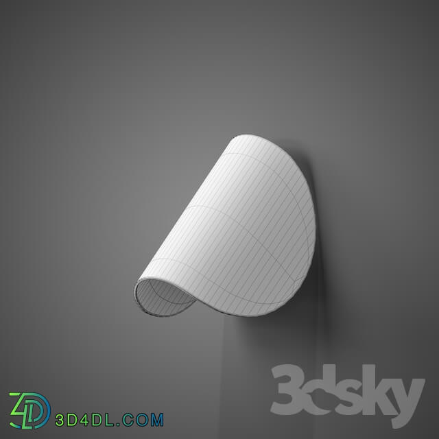 Wall light - B4085 Sconce Ductile Disk