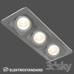 OM Aluminum Spotlight Elektrostandard 1021 3 MR16 CH Chrome 