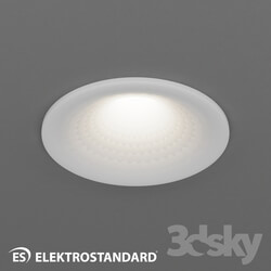 Spot light - OM Recessed downlight Elektrostandard 9904 LED 5W WH 