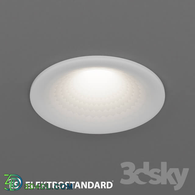 Spot light - OM Recessed downlight Elektrostandard 9904 LED 5W WH