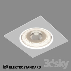 Spot light - OM Recessed downlight Elektrostandard 9915 LED 6W WH 