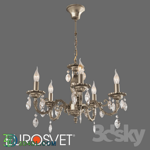 Ceiling light - OM Classic pendant chandelier Eurosvet 10102_5 Favola