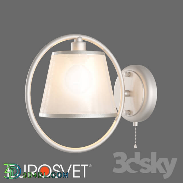 Wall light - OM Wall lamp with lampshade Eurosvet 60093_1 Volante