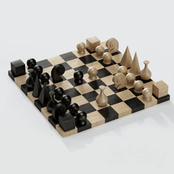 Other decorative objects - Man ray chess set 