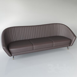 Sofa - Leather sofa 