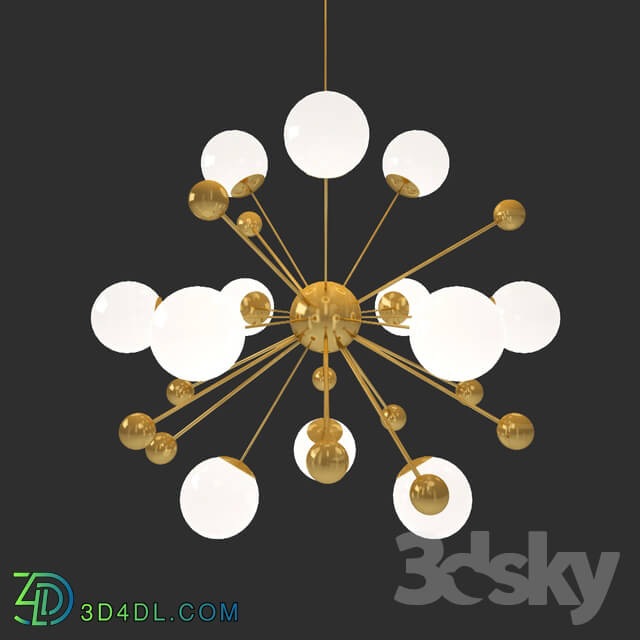 Ceiling light - Diciotto sputnik chandelier