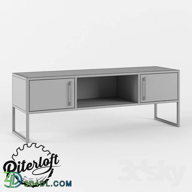 Sideboard Chest of drawer Detroit Loft Media Console