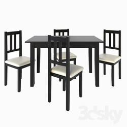 Table Chair Owings 5 Piece Dining Set 