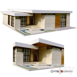 Building - modern villa vol13 