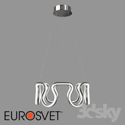 Ceiling light - OM Pendant LED Eurosvet 90171_2 Chrome Sorge 